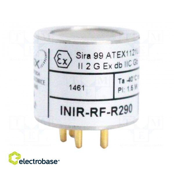 Sensor: gas | R290 | Uoper: 3.2÷5.25V | Range: 0÷2,1% | -40÷75°C | 99%