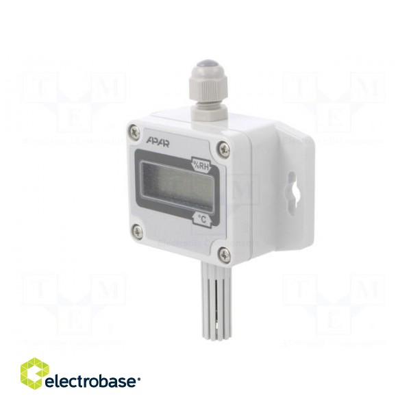 Usup: 18÷30VDC | Range: 0÷30ppm | Temp: 5÷50°C | 94x127x35mm | 10÷95%RH image 2