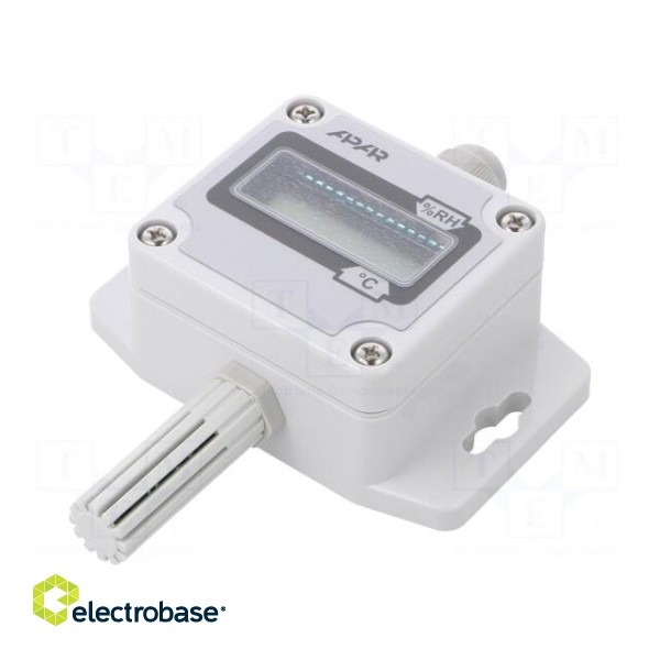 Usup: 18÷30VDC | Range: 0÷30ppm | Temp: 5÷50°C | 94x127x35mm | 10÷95%RH image 1