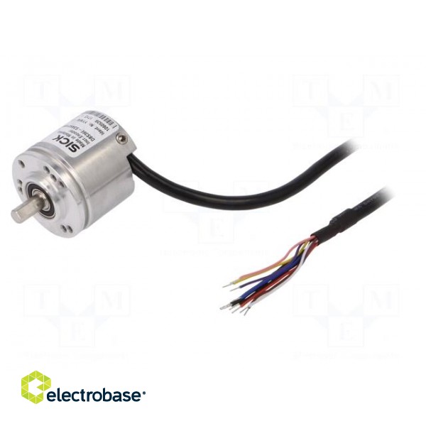 Encoder: incremental | Usup: 4.5÷5.5VDC | 1000imp/revol | shaft 6mm