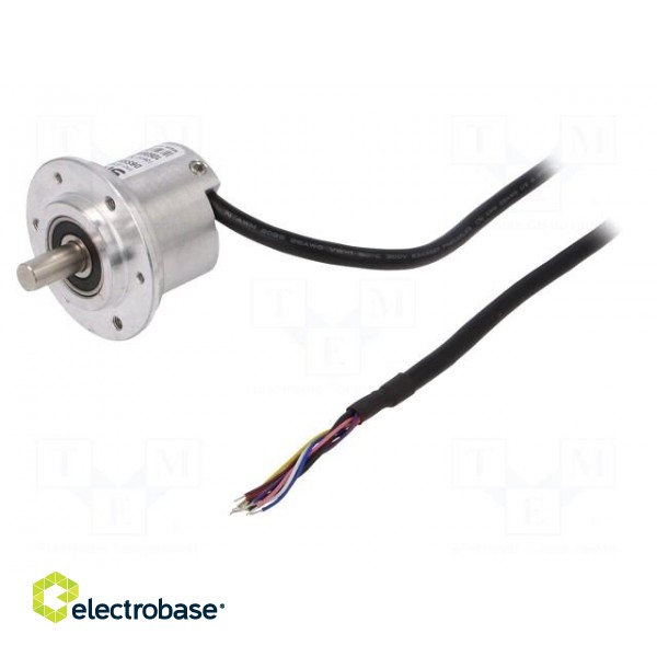 Encoder: incremental | Usup: 7÷30VDC | 100imp/revol | shaft 8mm | IP65