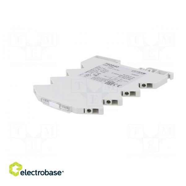 Converter: analog signals | DIN | 0÷1A AC/DC | Usup: 24VDC | IP20 фото 2