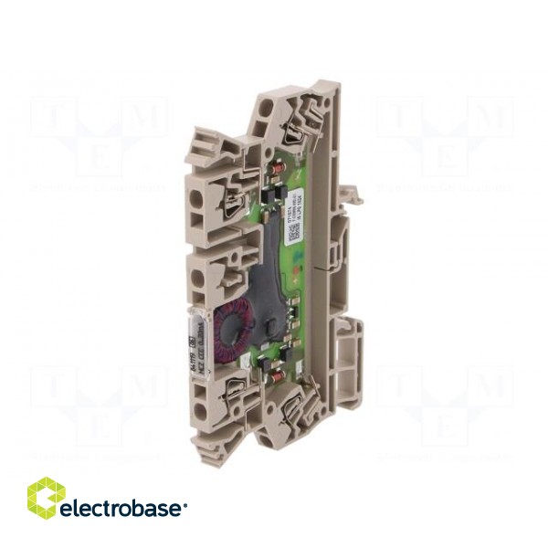 Converter: analog signals | for DIN rail mounting | 0÷20mA,4÷20mA image 1