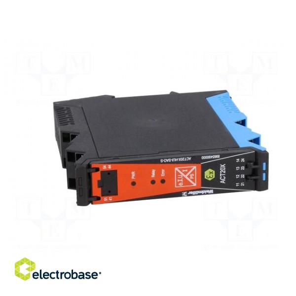 Converter: analog signals | DIN | 19.2÷31.2VDC | 113.6x22.5x117.2mm фото 9