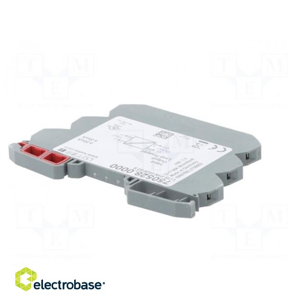 Converter: analog signals | DIN | 4÷20mA | IP20 | 6.2x93x71mm | 1.5kV image 6