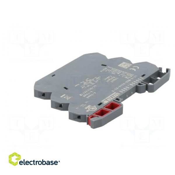 Converter: analog signals | DIN | 4÷20mA | Usup: 24VDC | IP20 | -25÷60°C image 4