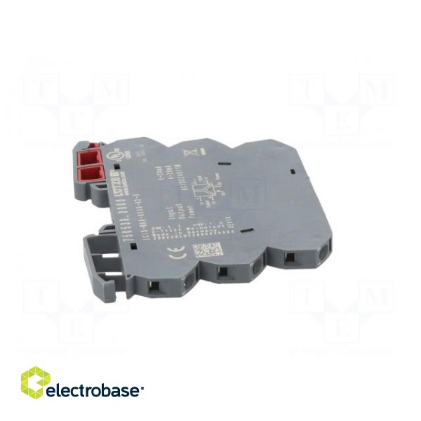 Converter: analog signals | DIN | 4÷20mA | Usup: 24VDC | IP20 | -25÷60°C image 7