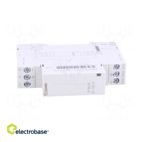 Converter: analog signals | for DIN rail mounting | PWM | 24VDC фото 9