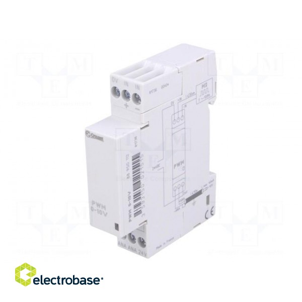 Converter: analog signals | for DIN rail mounting | PWM | 24VDC фото 1