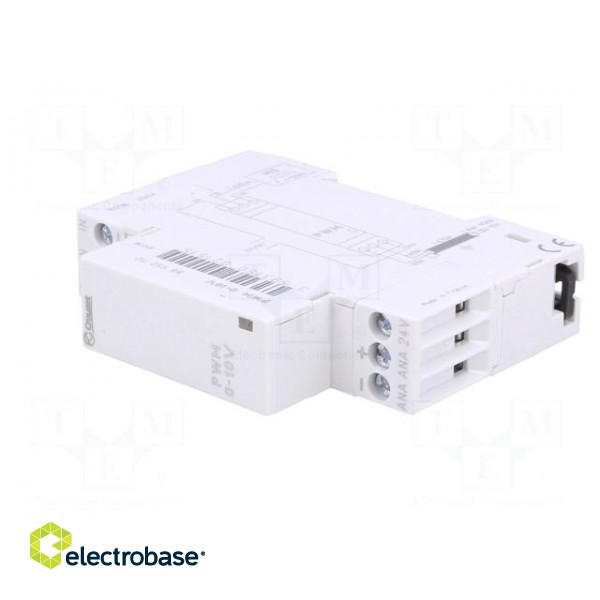 Converter: analog signals | for DIN rail mounting | PWM | 24VDC фото 2