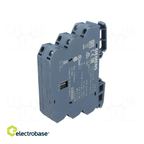 Converter: analog signals | DIN | 24VDC | 17.5x93x72.5mm | 24VAC фото 1
