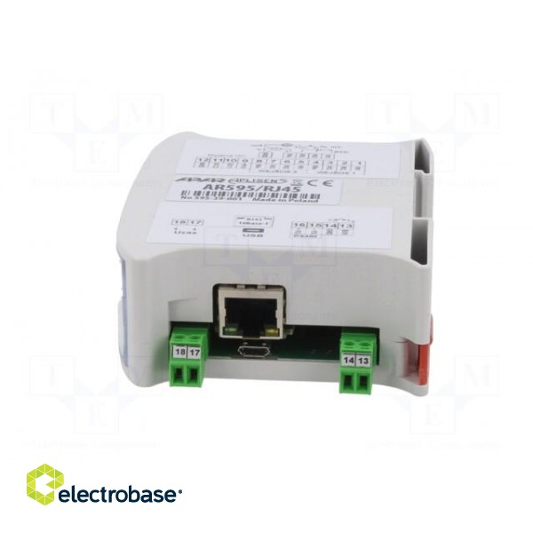 Converter: analog signals | for DIN rail mounting | IP20 | 0÷50°C фото 3