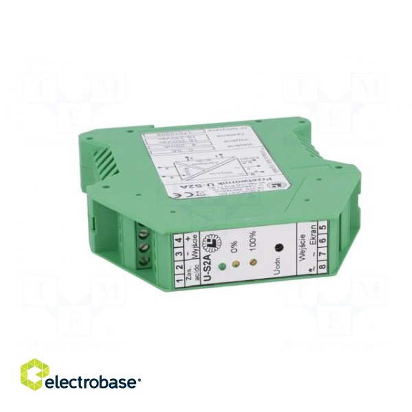 Converter: current | for DIN rail mounting | 0÷5A | 18÷350VDC | IP20 image 9