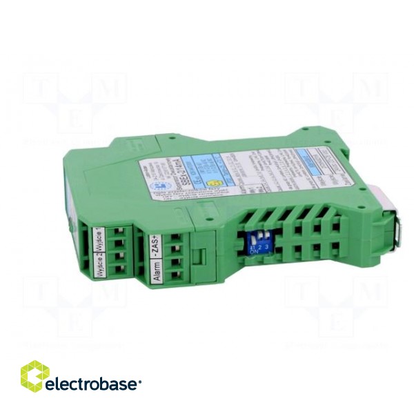 Converter: isolating signal separator | DIN | 0/24V | 20÷27VDC | IP20 image 3
