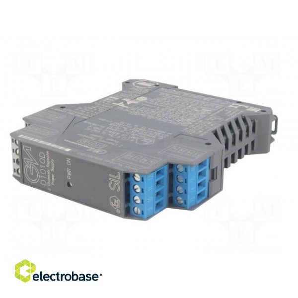 Converter: RS422/RS485 separator-power supply | 0/4÷20mA | IP20 image 2