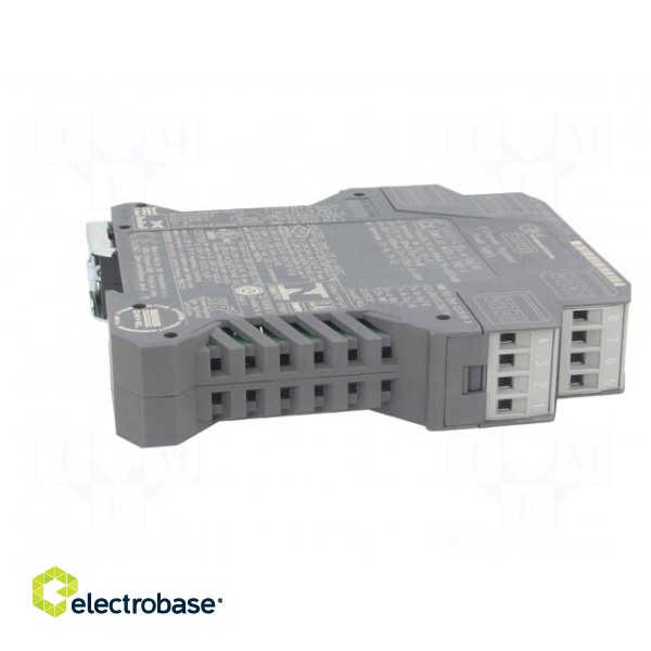 Converter: RS422/RS485 separator-power supply | 0/4÷20mA | IP20 image 7
