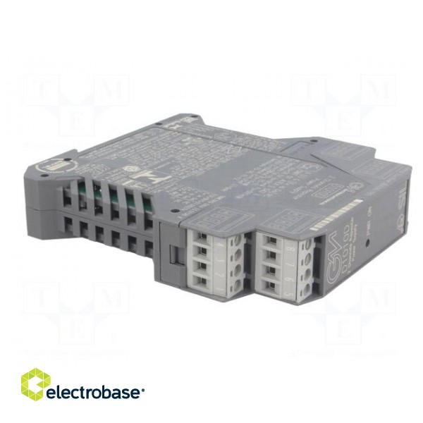 Converter: RS422/RS485 separator-power supply | 0/4÷20mA | IP20 paveikslėlis 8