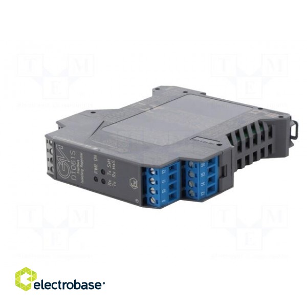 Converter: RS422/RS485 separator-power supply | DIN | 20÷30VDC фото 2