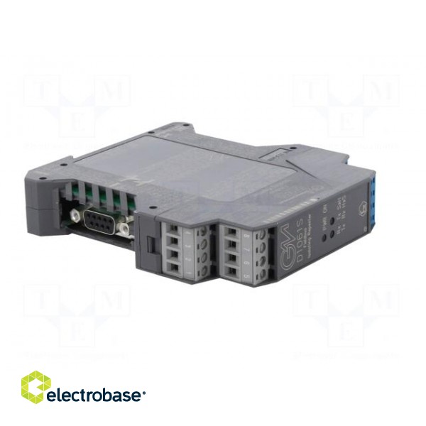 Converter: RS422/RS485 separator-power supply | DIN | 20÷30VDC фото 8