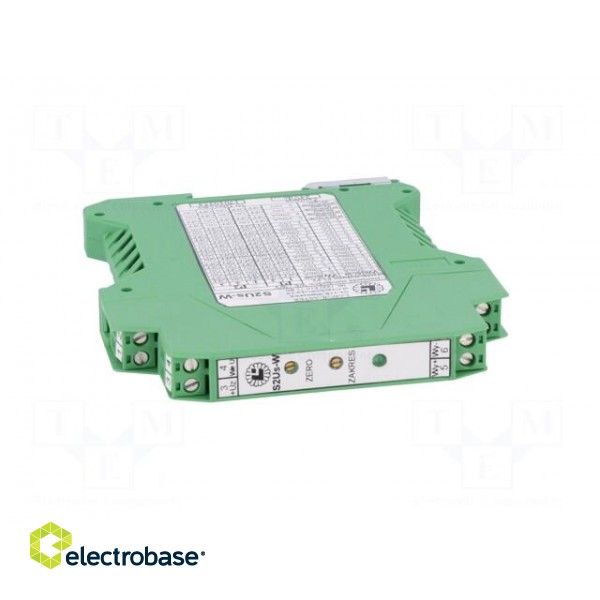 Converter: signal separator | DIN | 0÷10V,0÷20mA,4÷20mA | 21÷28VDC paveikslėlis 9