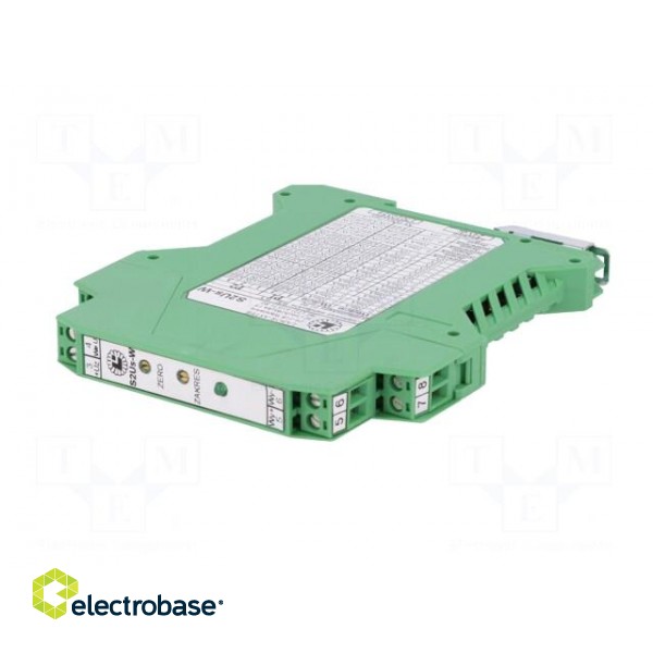 Converter: signal separator | DIN | 0÷10V,0÷20mA,4÷20mA | 21÷28VDC paveikslėlis 2
