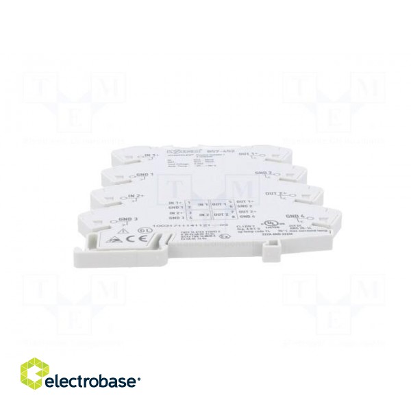 Converter: signal separator | for DIN rail mounting | 24VDC | IP20 фото 5