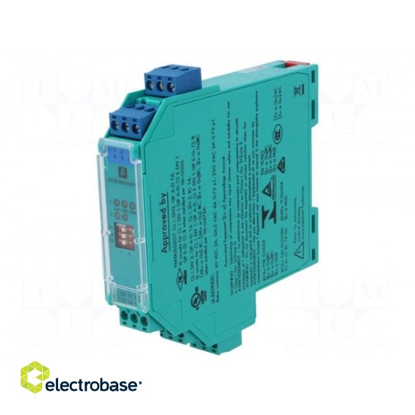 Converter: signal separator | for DIN rail mounting | binary | IP20 фото 1