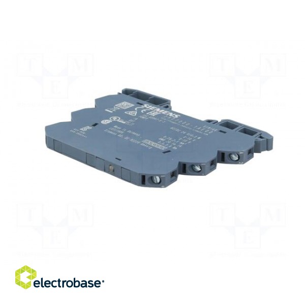 Converter: signal separator/amplifier | DIN | 0÷10V | 24VDC | 24VAC image 2