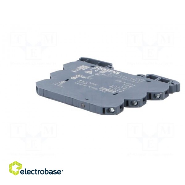Converter: signal separator/amplifier | DIN | 4÷20mA | 24VDC | 24VAC image 2