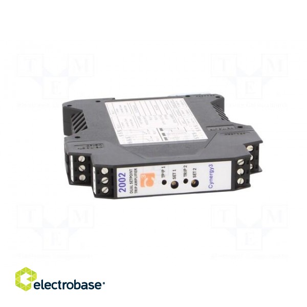 Converter: trip amplifier | for DIN rail mounting | 24VDC | 0÷55°C фото 9