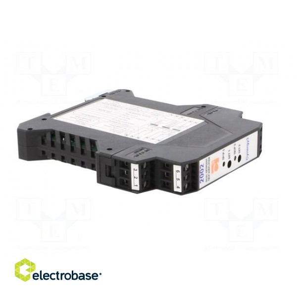 Converter: trip amplifier | for DIN rail mounting | 24VDC | 0÷55°C фото 8