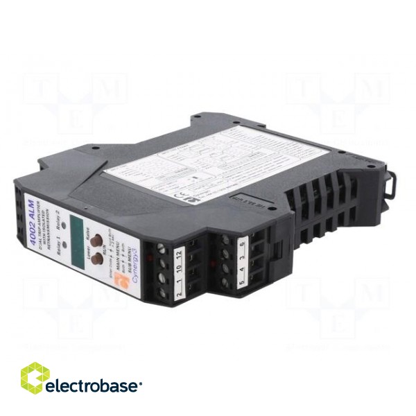 Converter: trip amplifier | for DIN rail mounting | 16÷30VDC фото 2