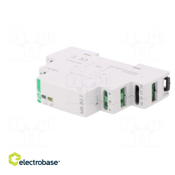 Converter: voltage | DIN | 0÷285VAC,0÷400VDC | 9÷30VDC | IP20 image 2