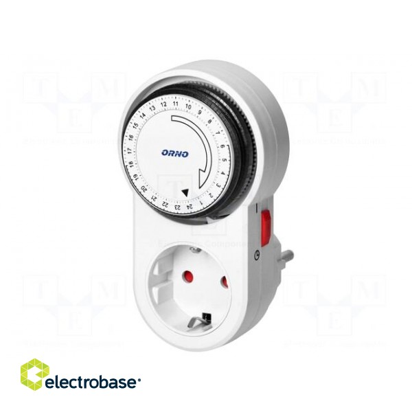 Programmable time switch | 15min÷24h | 230VAC/16A | Usup: 230VAC