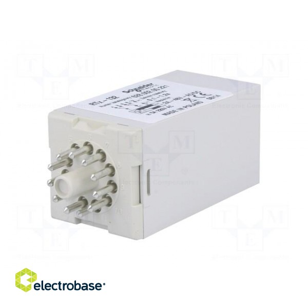Timer | 0,1÷1,2s | DPDT | 230VAC/5A | 24÷48VAC | 24÷48VDC | undecal | IP40 фото 6