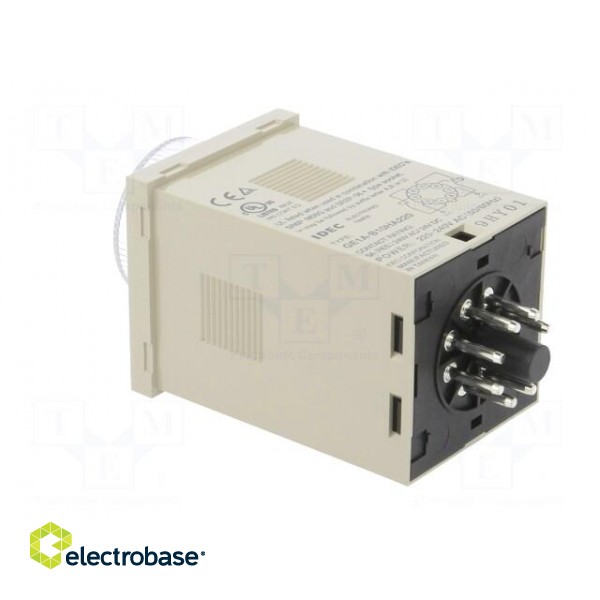 Timer | 0,1s÷10h | SPDT + SPDT | 240VAC/5A,24VDC/5A | socket | PIN: 8 image 4