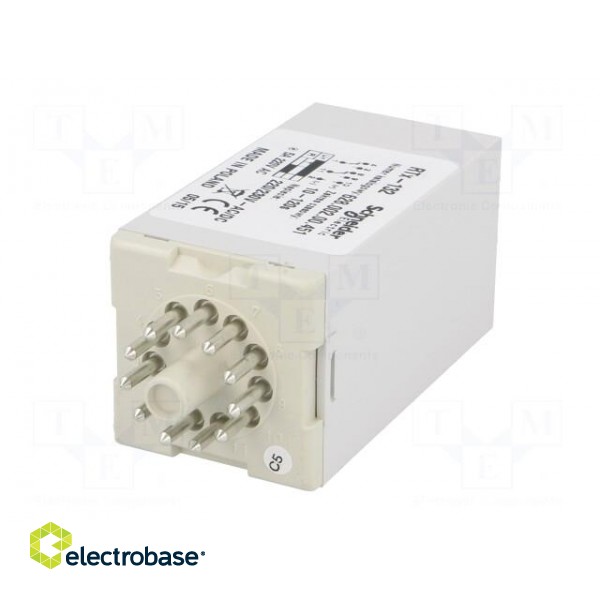 Timer | 10÷120s | DPDT | 230VAC/5A | 220÷230VAC | 220÷230VDC | undecal image 6
