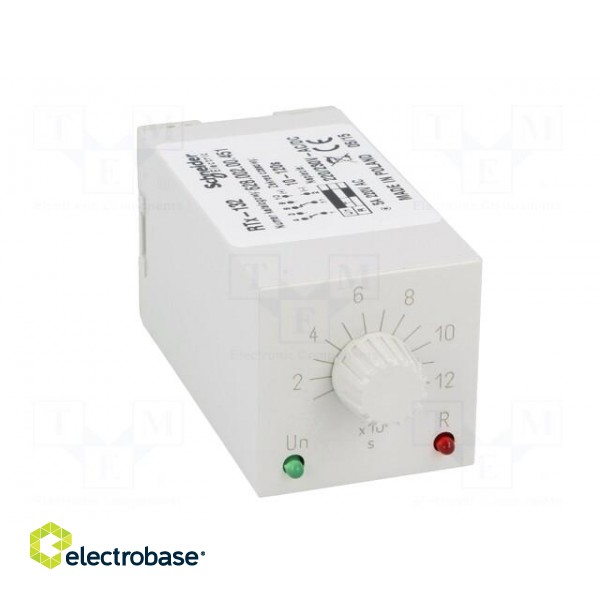 Timer | 10÷120s | DPDT | 230VAC/5A | 220÷230VAC | 220÷230VDC | undecal image 9