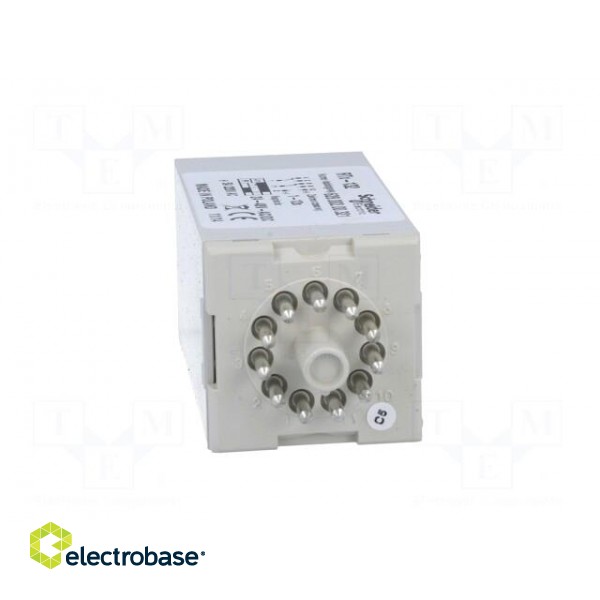 Timer | 1÷12s | DPDT | 230VAC/5A | 24÷48VAC | 24÷48VDC | undecal | PIN: 11 paveikslėlis 5