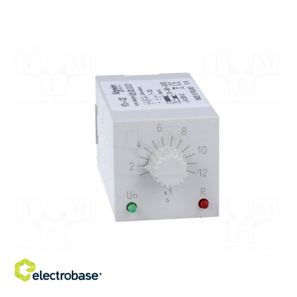 Timer | 1÷12s | DPDT | 230VAC/5A | 24÷48VAC | 24÷48VDC | undecal | PIN: 11 image 9
