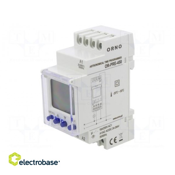 Programmable time switch | 230VAC | Number of operation modes: 1 image 1