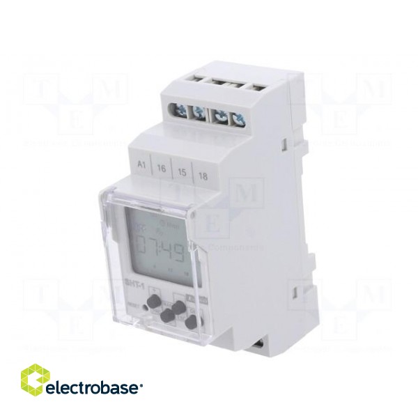 Programmable time switch | Range: 1 year | SPDT | 230VAC | IP10,IP40 image 1
