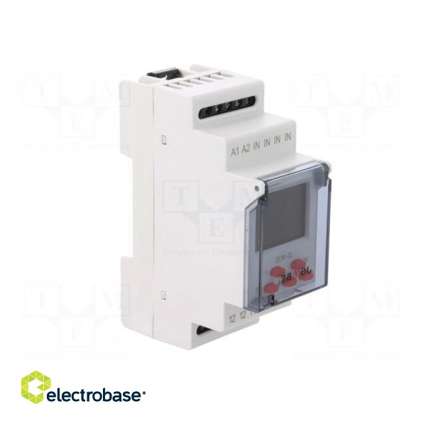 Programmable time switch | Range: 1 year | SPDT | 230VAC | PIN: 5 | IP20 image 8