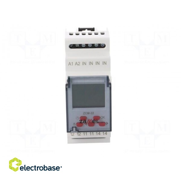 Programmable time switch | Range: 1 year | SPDT | 230VAC | PIN: 5 | IP20 image 9