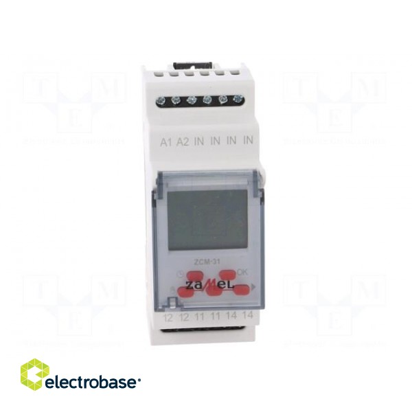Programmable time switch | Range: 1 year | SPDT | 230VAC | DIN | PIN: 5 image 9