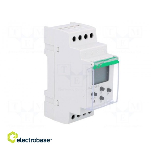 Programmable time switch | Range: 1 year | SPDT | 24÷264VAC | DIN image 7