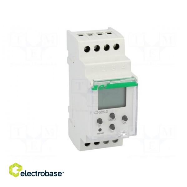 Programmable time switch | Range: 1 year | SPDT | 24÷264VAC | DIN фото 9