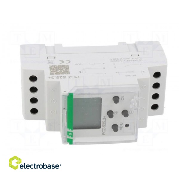 Programmable time switch | Range: 1 year | SPDT | 24÷264VAC | PIN: 8 image 9