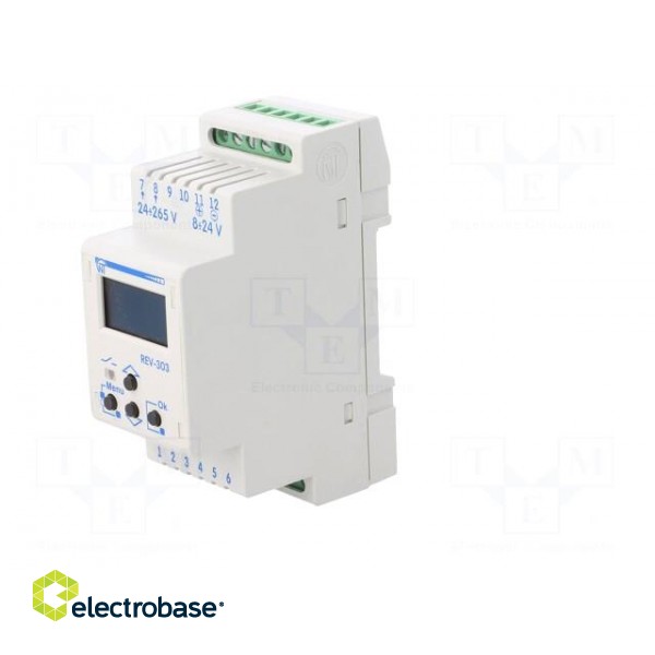 Programmable time switch | Range: 1 year | SPDT | 24÷265VAC | 8÷24VDC image 2
