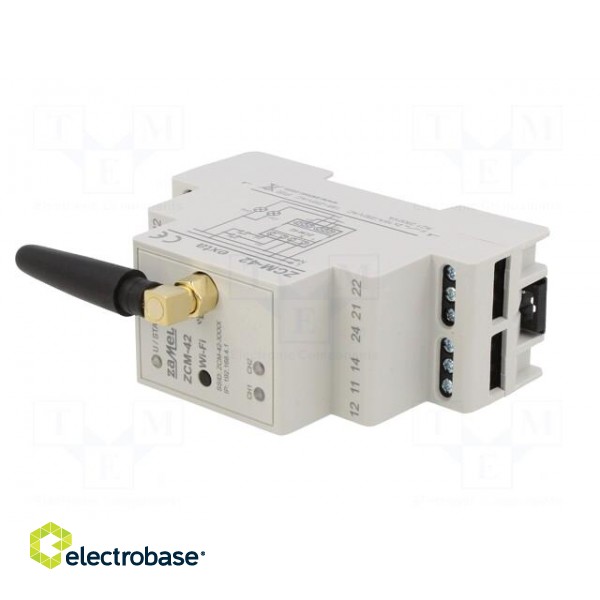 Programmable time switch | Range: 1 year | SPDT x2 | 230VAC | PIN: 8 image 2